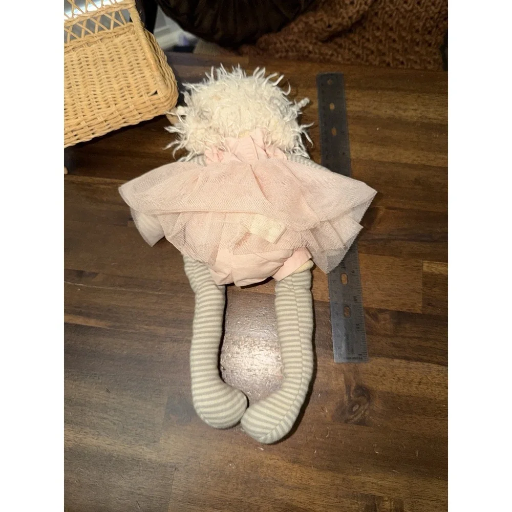 Bunnies By The Bay Elsie A Pretty Girl Is Pretty Inside Plush Doll Pink Tutu 12
